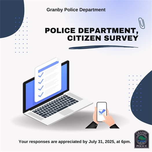 Granby Police Department, Citizen Survey