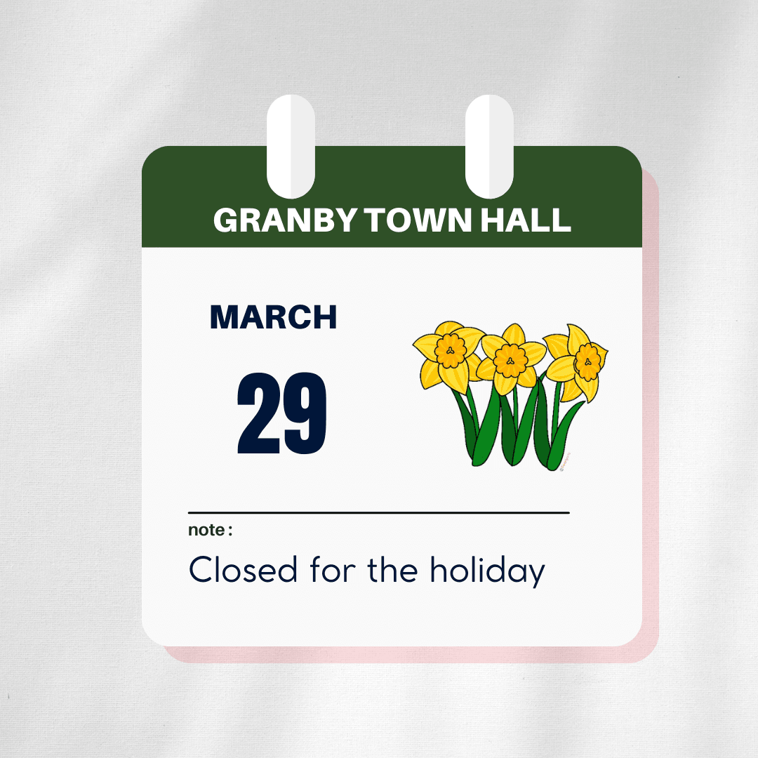 granby 3.29.24 town hall closed