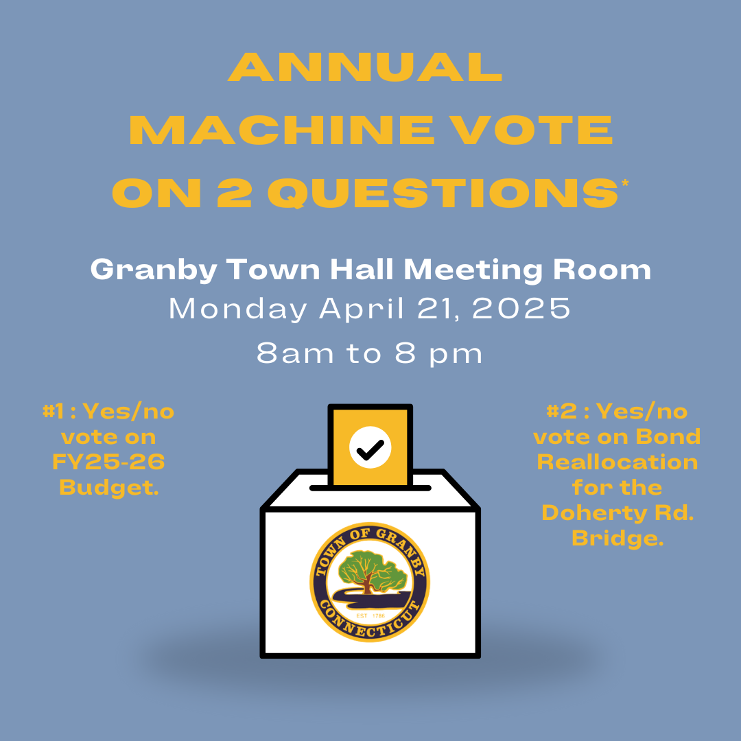 2025 annual machine budget vote 
