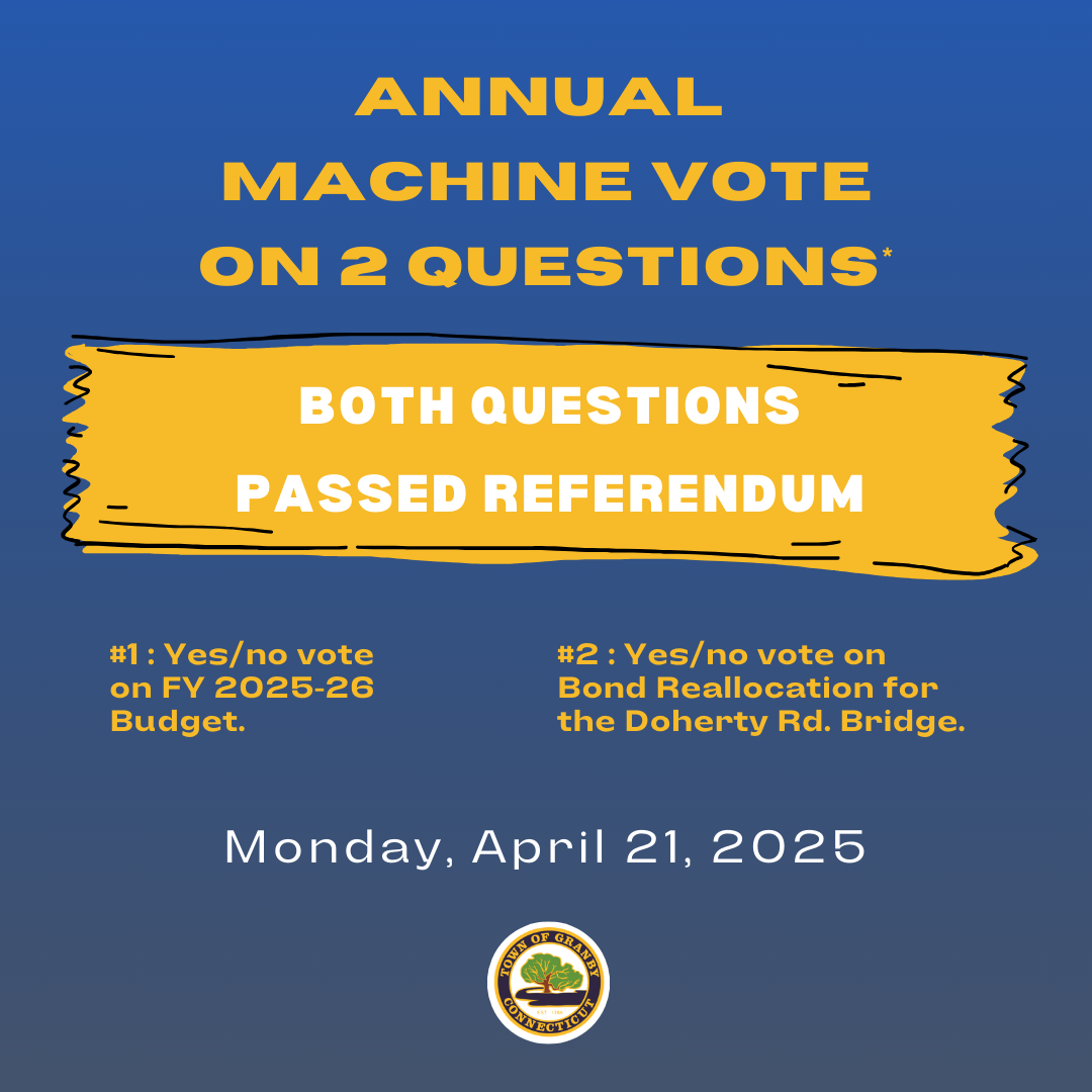 annual budget posting + bond allocation 4.21.2025