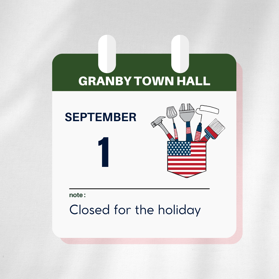 granby 9.1.25 town hall closed