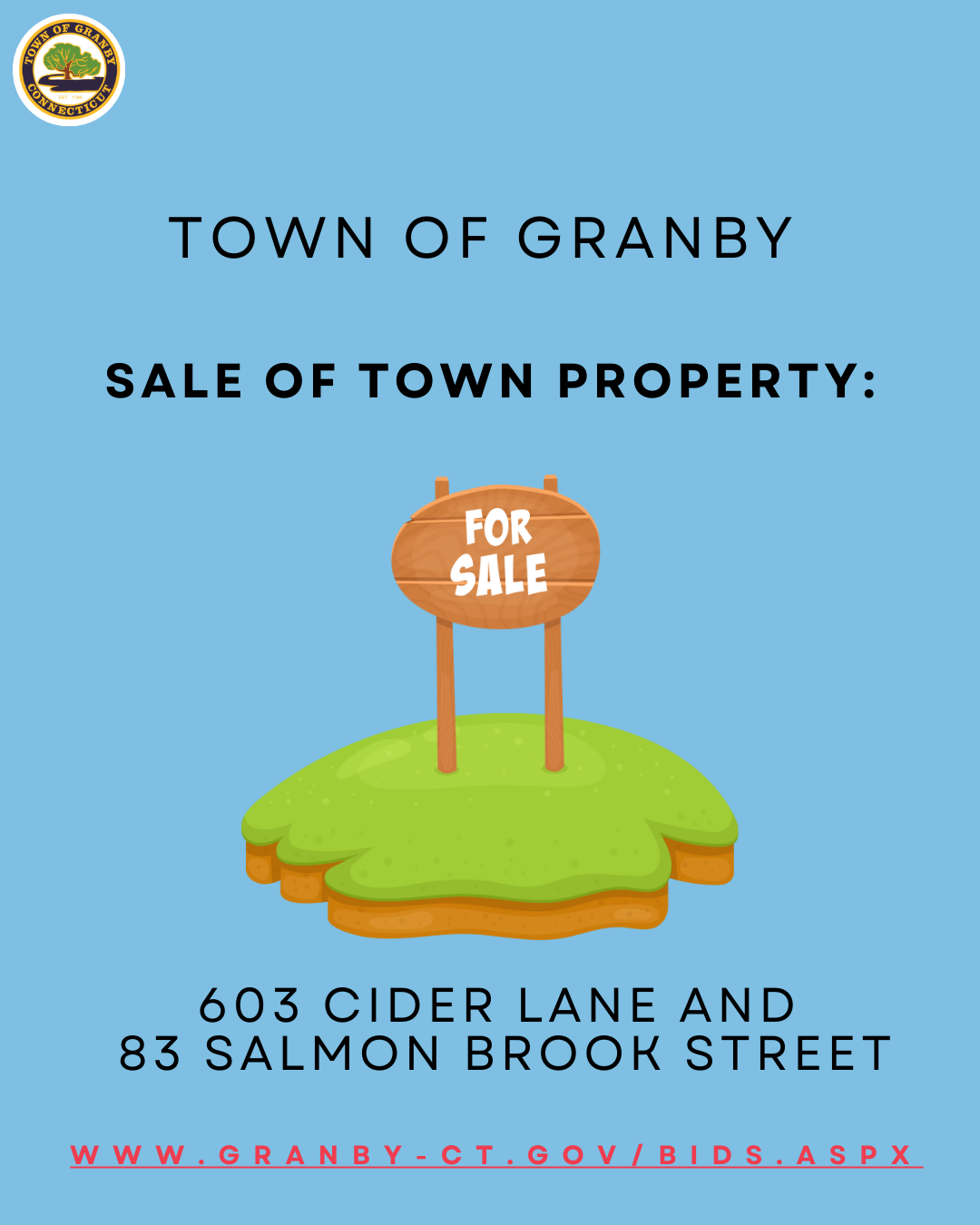 sale of town property 9.2025
